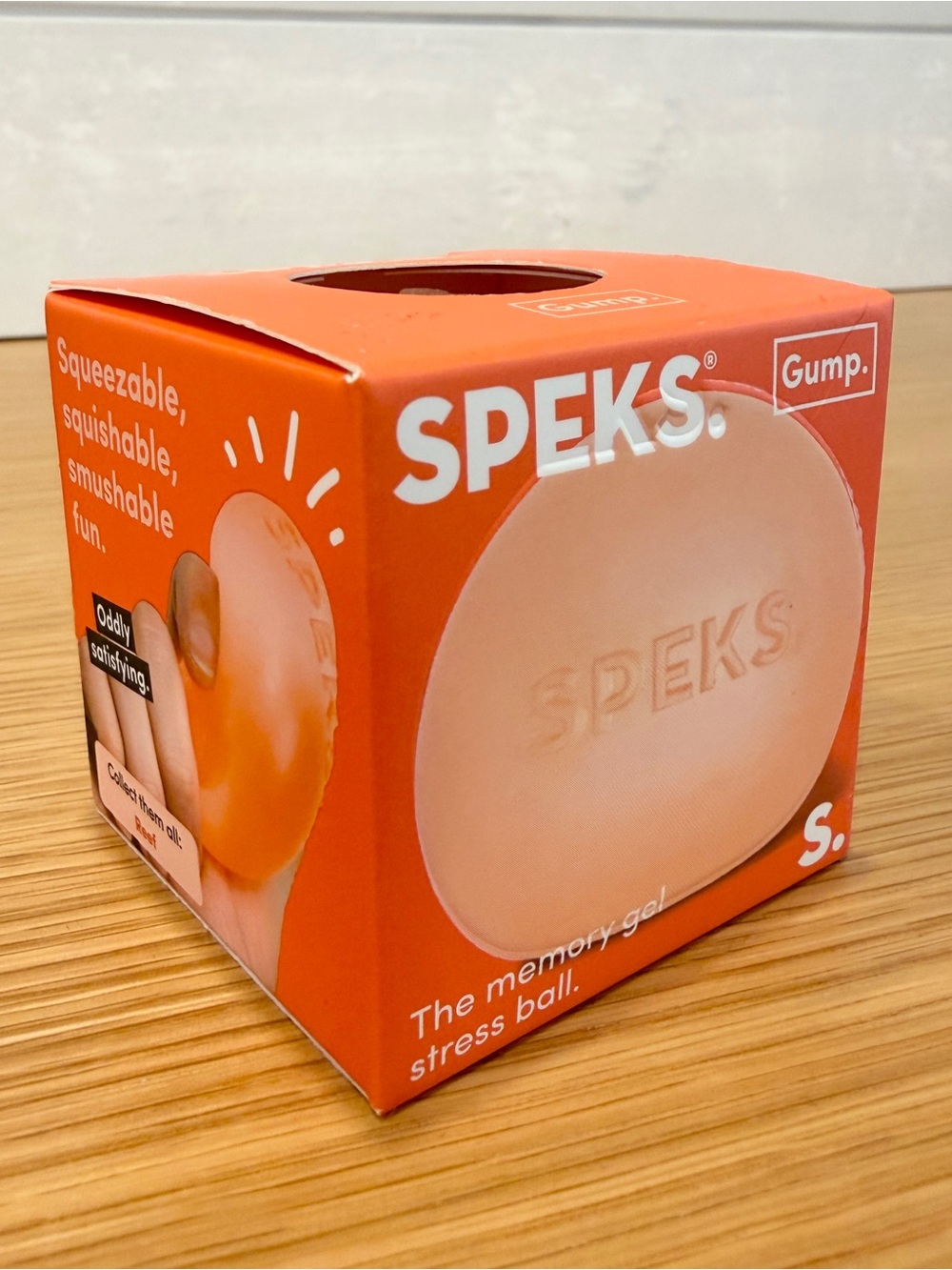 Orange Speks Gump Squishy